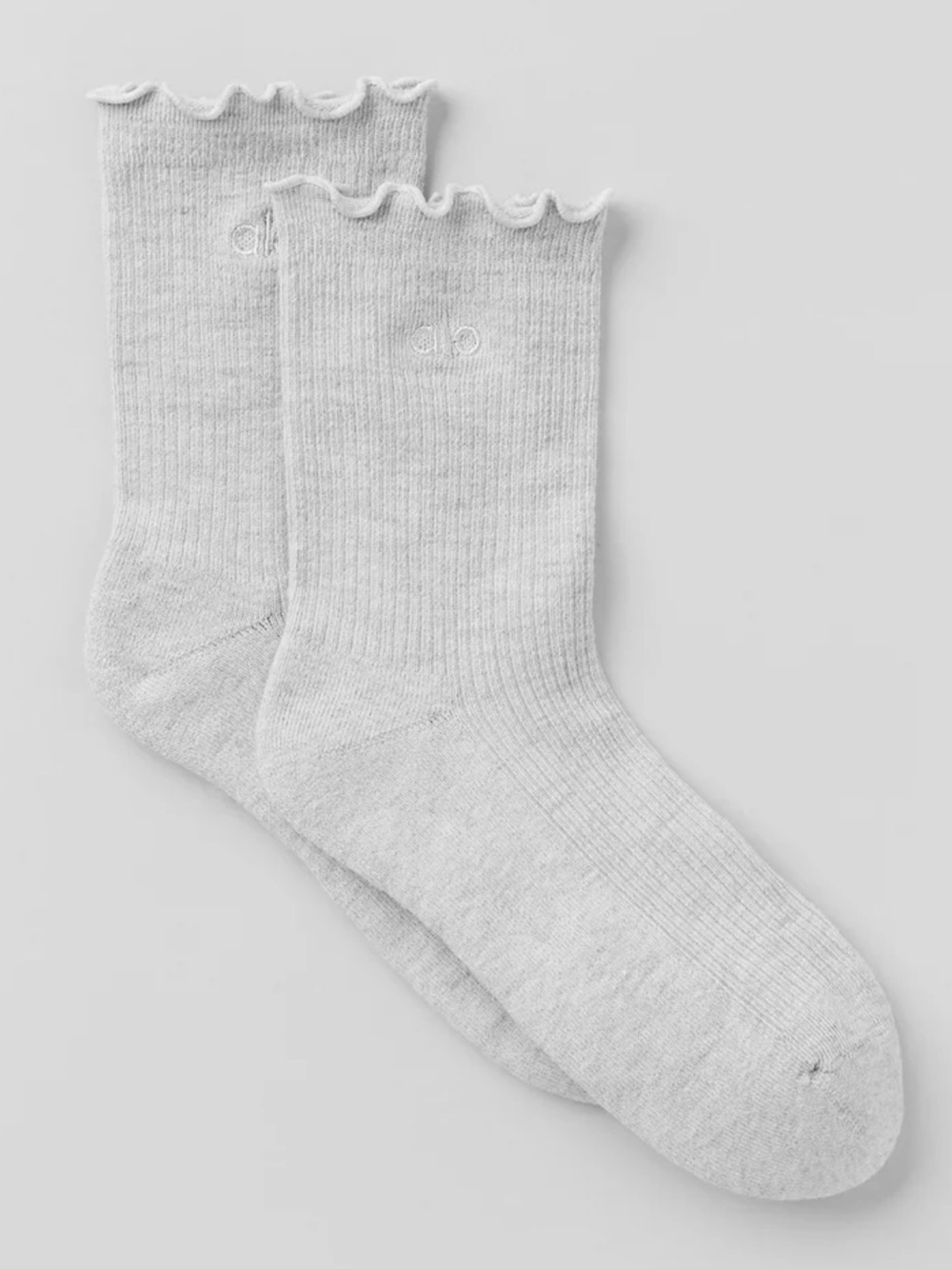 NWOT ALO Lettuce Hem Socks